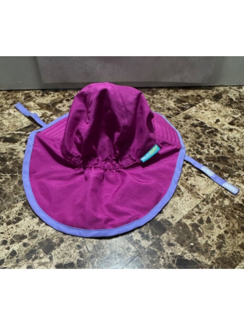 Sunday Afternoons Infant Sun Hat Purple With Lavender Trim 0-6 Months